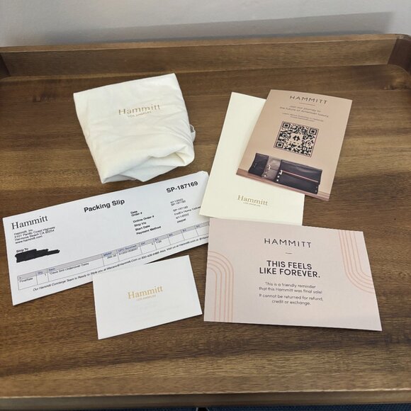 Hammitt Davis Small Undercover Daisy Cream Blue Vintage '21 Crossbody w Dust Bag - Picture 14 of 14